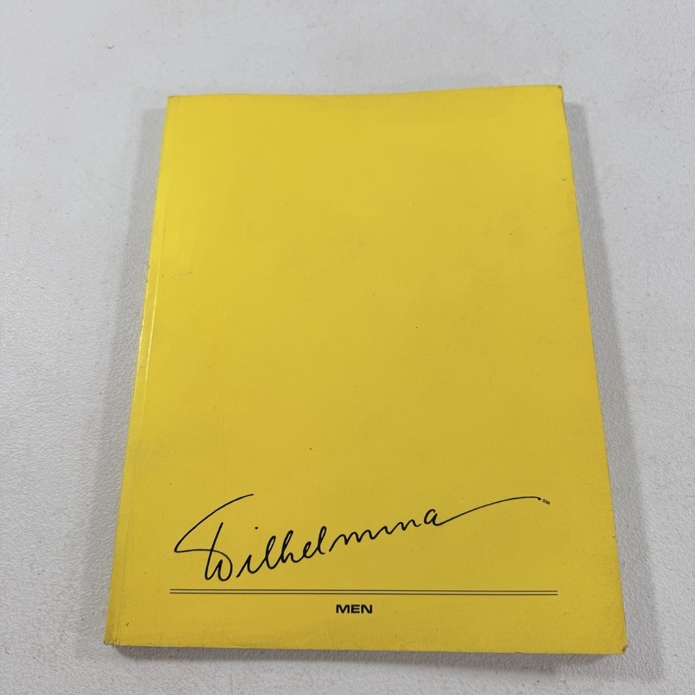 Vintage Wilhelmina Spring/Summer 1983 Men Male Modeling Agency Photography Book